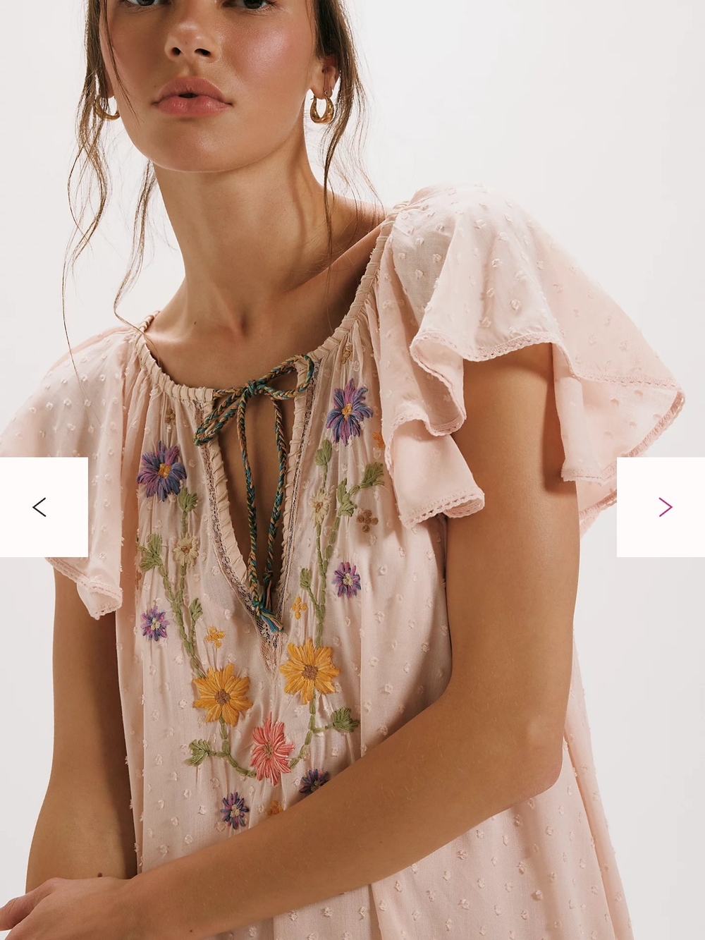 NWT Free People Savannah Rose Midi Dress